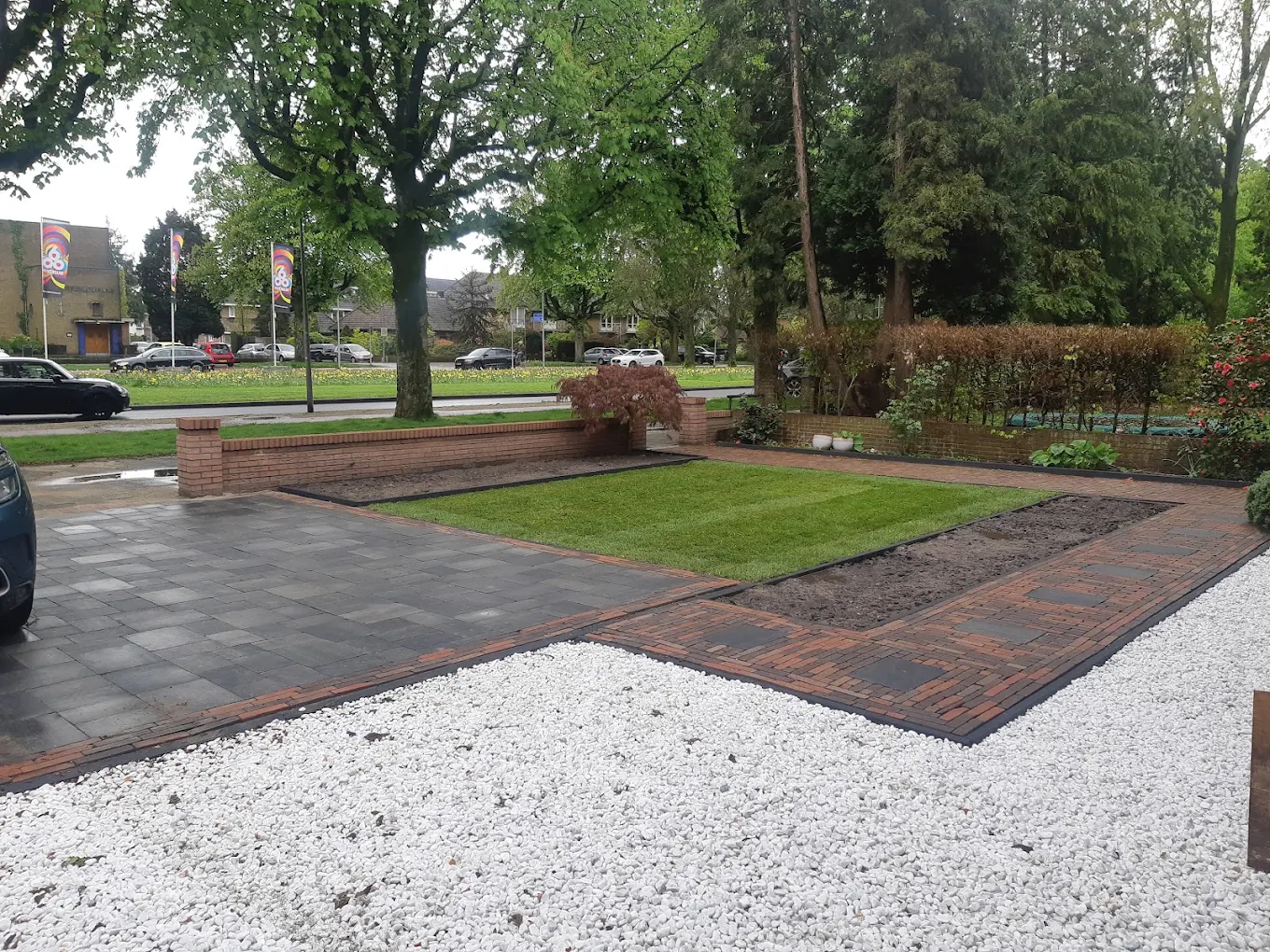 Voortuin opnieuw ingericht, 't Gooi